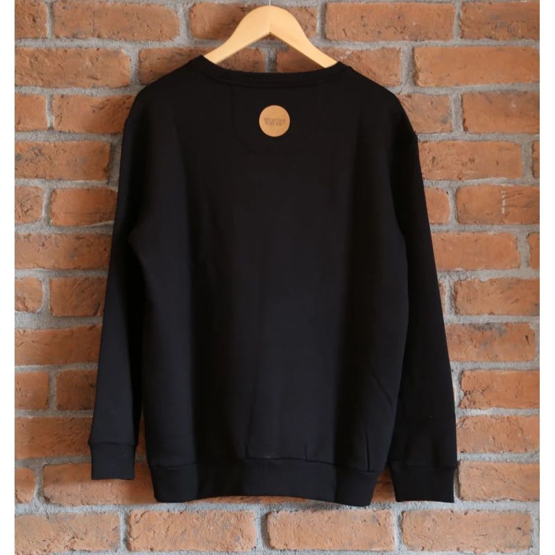 Unisex Sweatshirt Bisiklet Yaka-Brutal Unisex Sweatshirt Bisiklet Yaka-Brutal