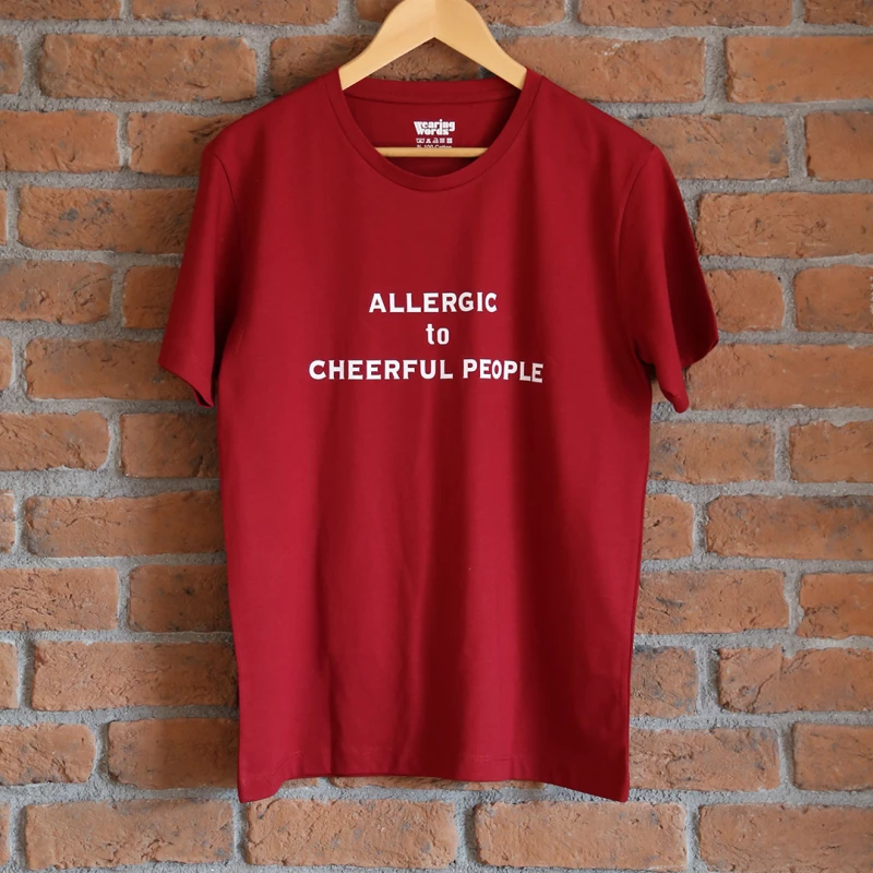 Erkek T-Shirt Allergic