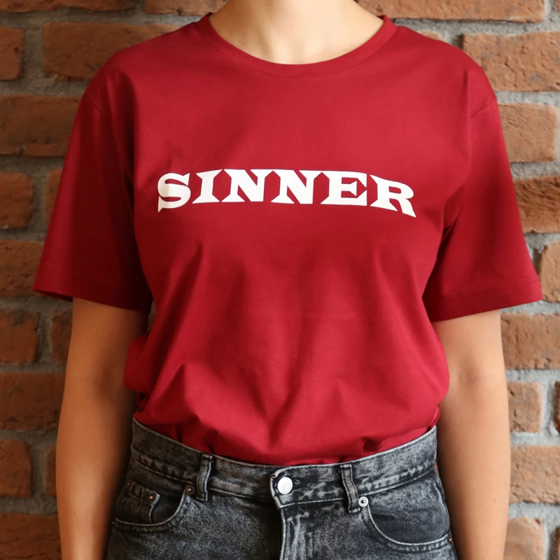 Erkek T-Shirt Sinner